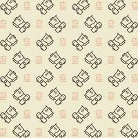 Juicer vector design repeating illustration pattern beautiful background