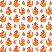 Fire vector design pattern illustration abstract background