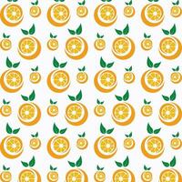 Orange vector design pattern illustration abstract background