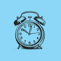 alarma reloj vector imágenes, ilustración