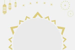 Ramadan Kareem background. Islamic banner background in Arabic style vector