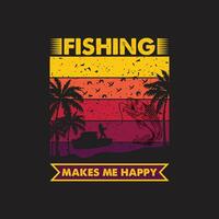 fishing typography tshirt vector design
