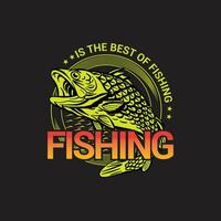 fishing typography tshirt vector design