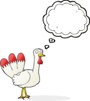 thought bubble cartoon turkey png