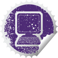 computer verontrust sticker png