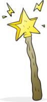 cartoon magic wand png