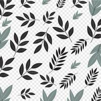 Leaves Pattern Background vector