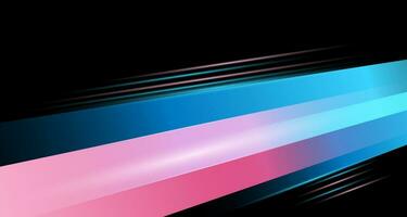 Abstract Realistic Neon Speed Motion Background. Illustration Light Render Of Digital Technology vector