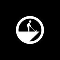 Golf club logo design inspiration. Simple, modern minimalist logo vector