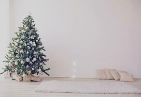 Navidad, Navidad víspera, Navidad árbol, Navidad luces, Navidad regalo, Navidad fondo, Navidad atmósfera, Navidad adornos, alegre Navidad, nevando copos de nieve foto