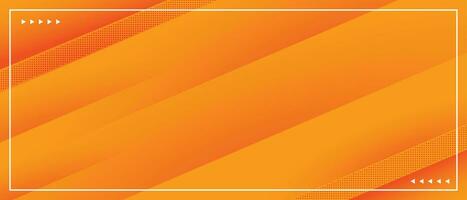 Gradient Orange Abstract Background With Lines vector