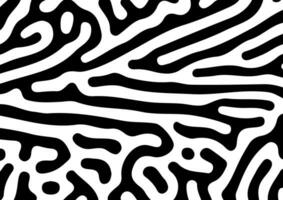black and white maze styled pattern design vector