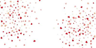 Banner for Valentines Day with hearts pattern design vector