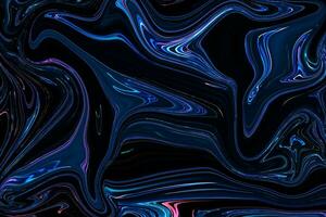 Abstract blue and black fluids  background. Creative design templates. photo