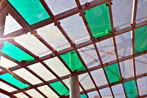 glass  modern roof photo