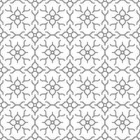 Seamless abstract geometric pattern in Arabian style vector