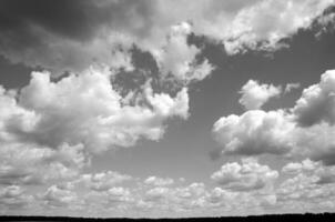 Black and White Beautiful sky background photo