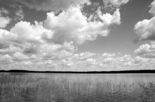 Black and White Beautiful sky background photo