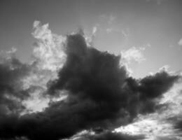 negro y blanco hermosa cielo antecedentes foto