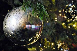 Christmas Decoration Background. photo