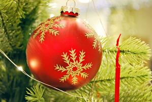 Christmas Decoration Background. photo