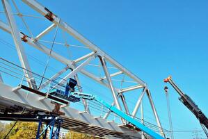 Viaduct under construction photo