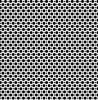 Seamless vector texture in the form of small and large black polka dots on a white background