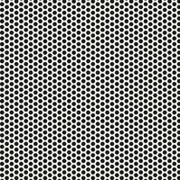 Seamless abstract geometric vector texture in the form of small black circles on a white background