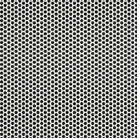 Seamless abstract geometric vector texture in the form of small black circles on a white background