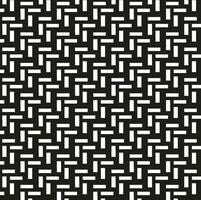 Vector abstract geometric pattern in white color on a black background