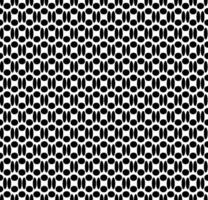 Vector seamless texture in the form of black geometric patterns on a white background