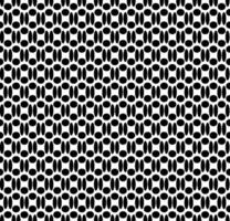 Vector seamless texture in the form of black geometric patterns on a white background