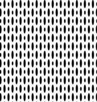 Vector geometric texture in the form of small and large black ovals on a white background
