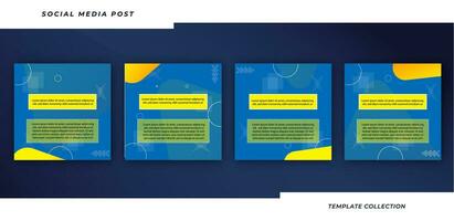 Tips social media tutorial, tips, post banner layout template background design element. Pro Vector