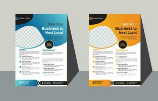 poster flyer Tamphlet brochure cover design layout space  vector illustration template in A4 size