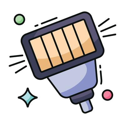 Premium download icon of floodlight