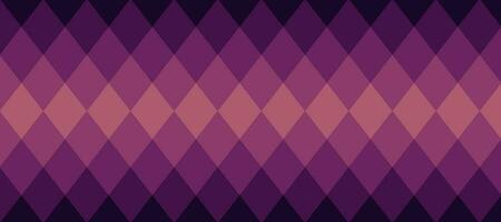 dark violet argyle gingham web banner pattern design background vector