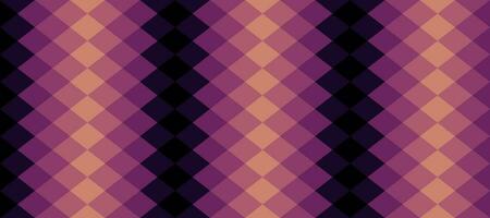 dark violet argyle squares pattern design background vector