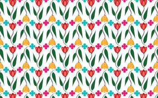 Floral pattern and background design vector