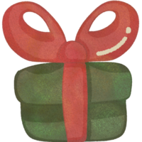 Christmas Cute Vibrant Present Papercraft png