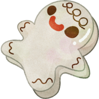 Weihnachten süß beschwingt Lebkuchen Schneemann Papercraft png