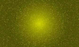 Yellow halftone background digital abstract. vector