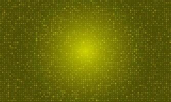 Yellow halftone background digital abstract. vector