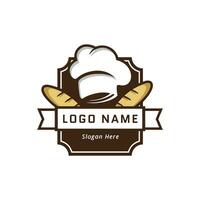 Food Chef restaurant logo design template. Chef logo design. vector