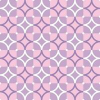 Flat Retro Star Seamless Pattern vector