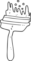 black and white cartoon window cleaner png