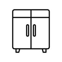 Cupboard icon vector design templates simple and modern