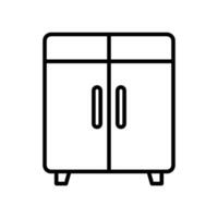 Cupboard icon vector design templates simple and modern