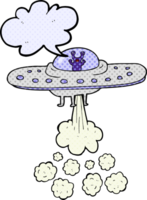 comic book speech bubble cartoon flying saucer png