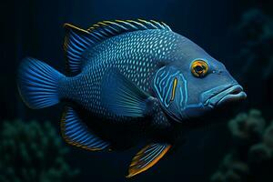 AI generated Fishs allure captured in a beautifully composed and detailed portrait photo